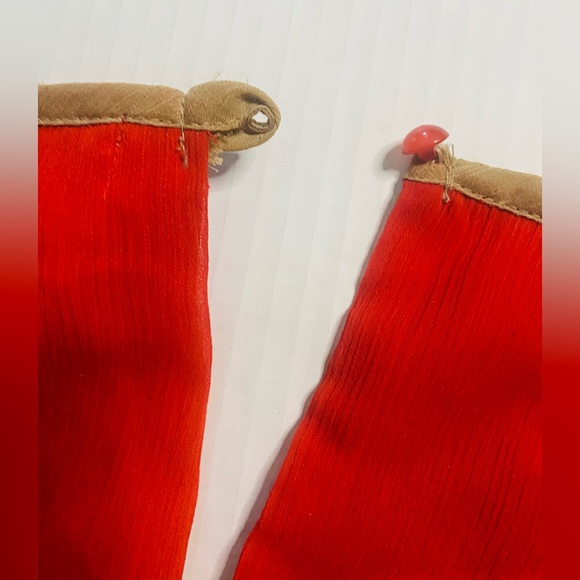 Soilmates pleated coral short jumpsuit. - Picture 3 of 5